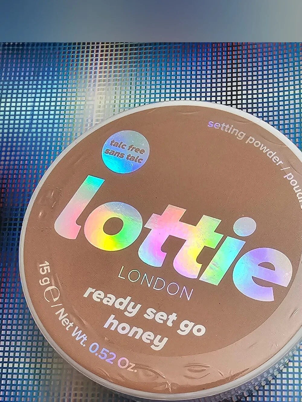 Lottie London's Setting Powder In Honey New Sealed Package Full Size